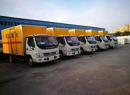 西湖爆破器材运输车